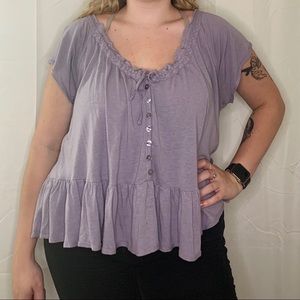 Peplum top